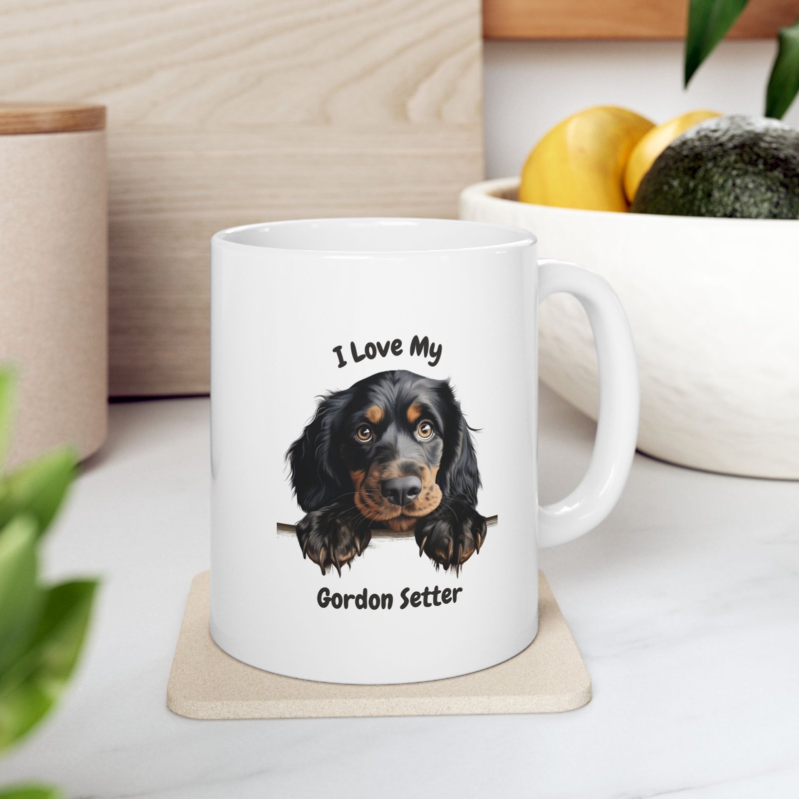 Gordon Setter Dog Mug (11oz/15oz)