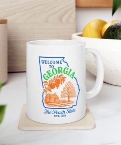 Alternative view of Georgia State Mug (11oz/15oz)