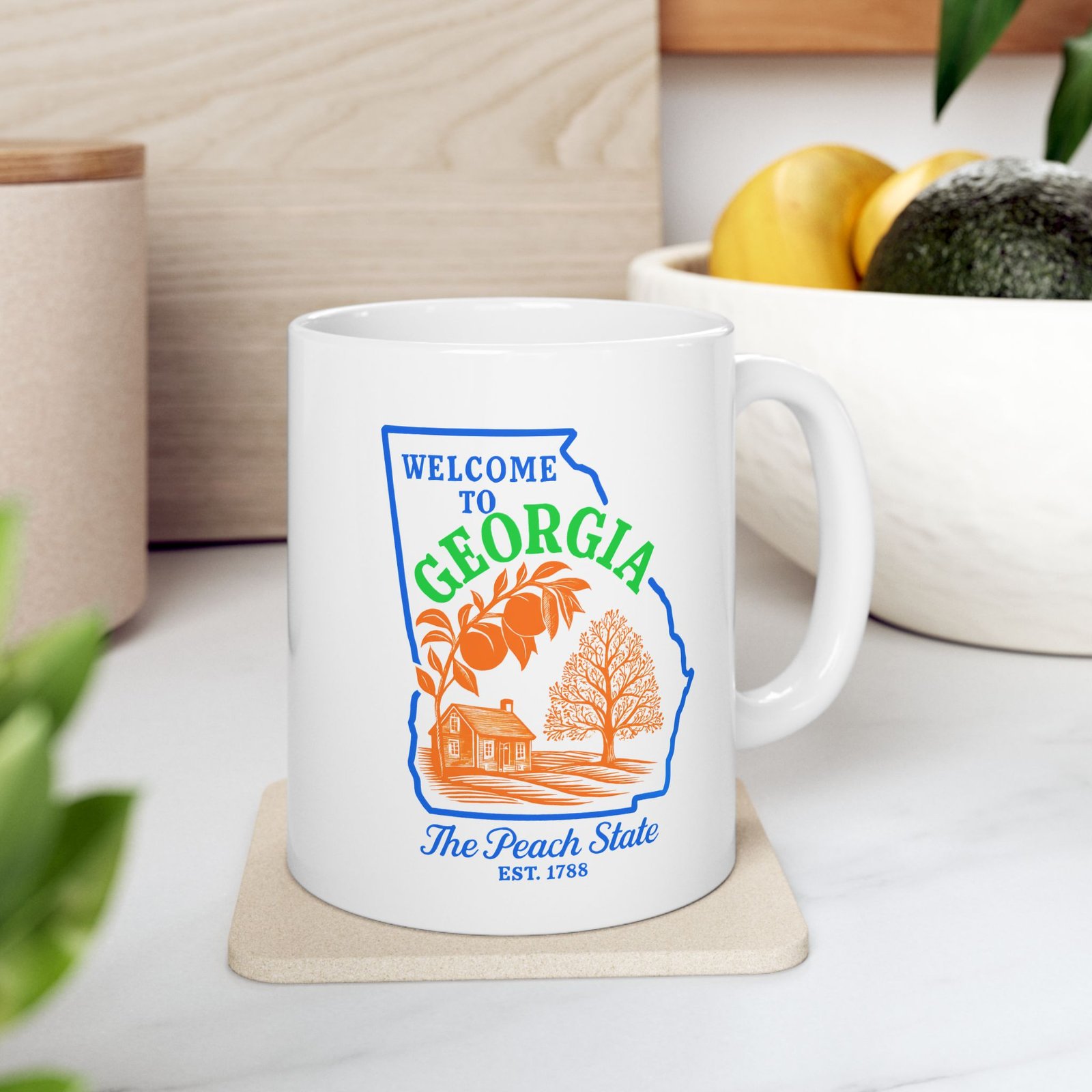 Georgia State Mug (11oz/15oz)