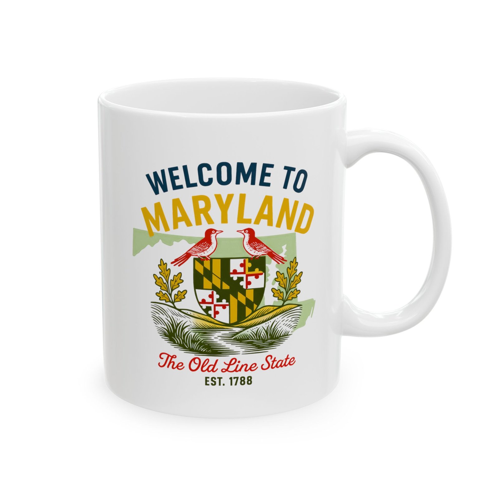 Maryland State Mug (11oz/15oz) - Image 4
