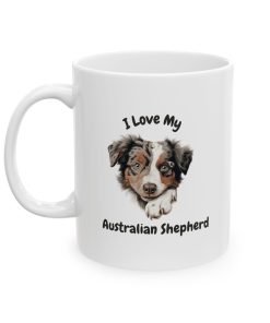 Alternative view of Australian Shepherd Dog Mug (11oz/15oz)