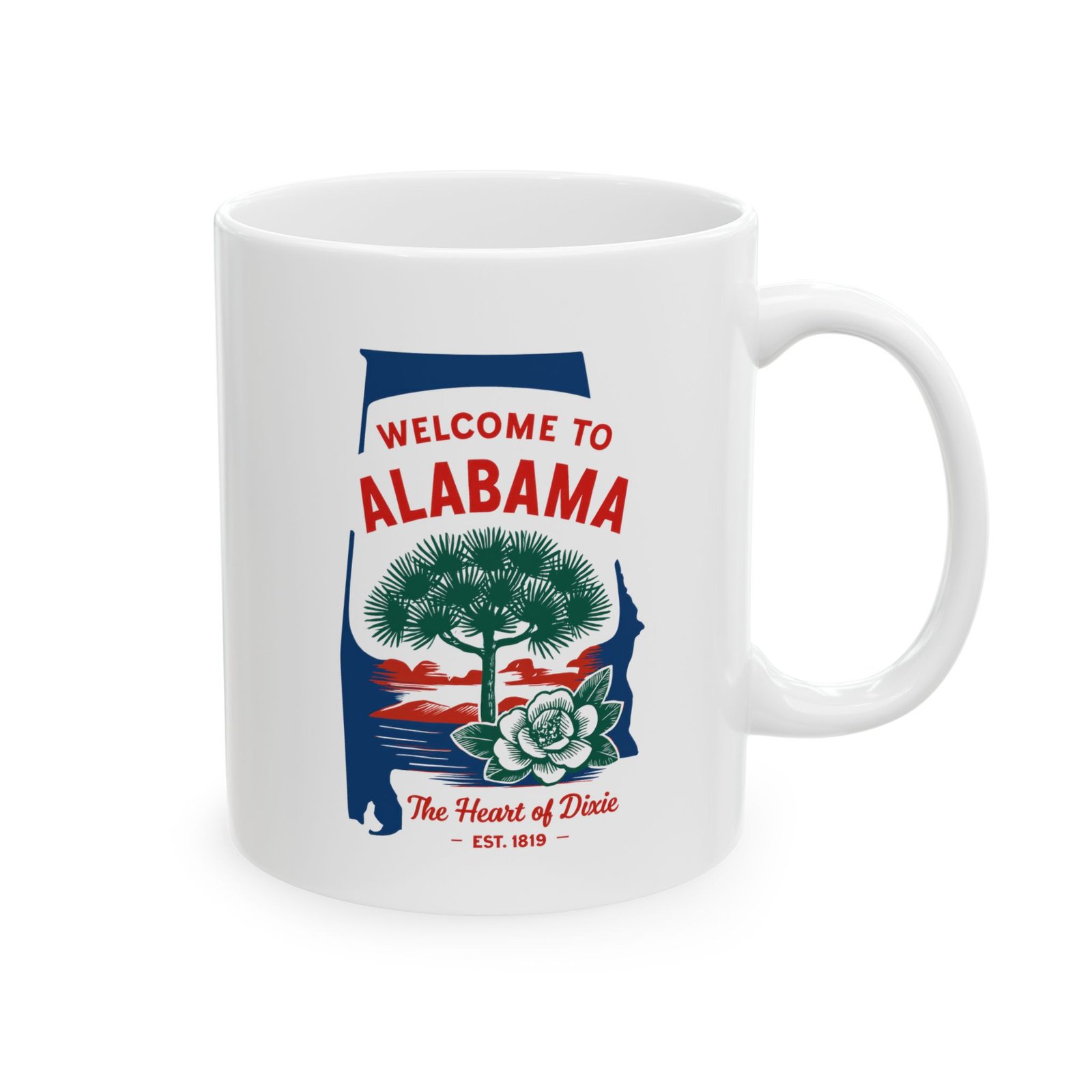 Alabama State Mug (11oz/15oz) - Image 4