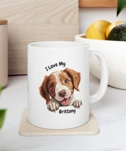Brittany Dog Mug (11oz/15oz)