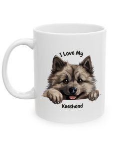 Alternative view of Keeshond Dog Mug (11oz/15oz)