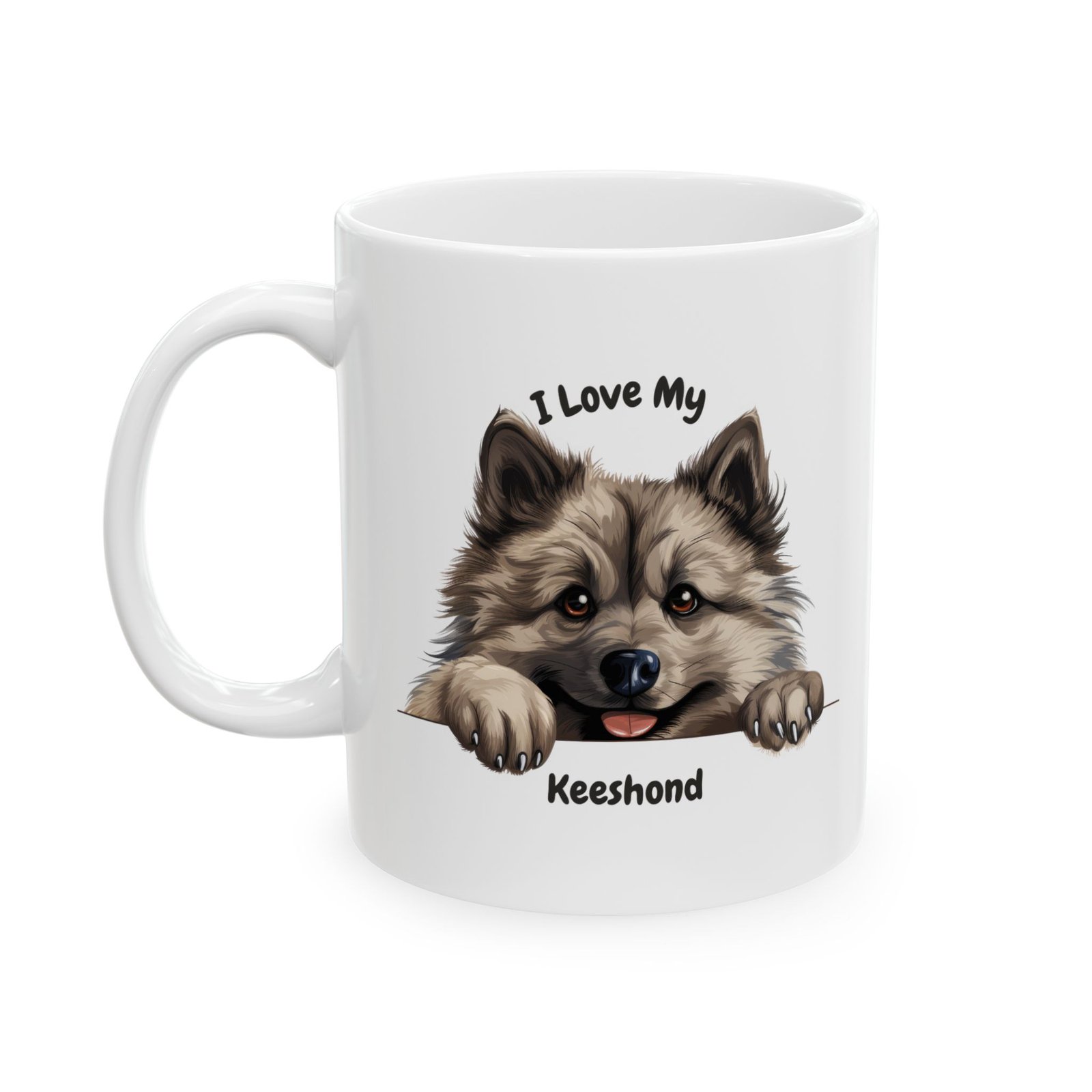 Keeshond Dog Mug (11oz/15oz)