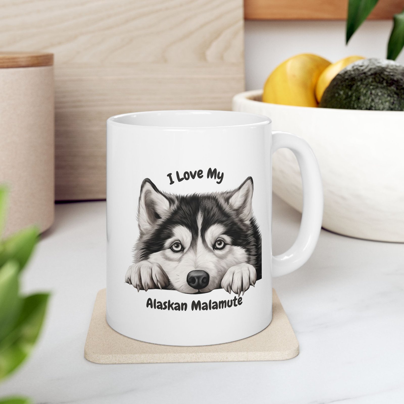 Alaskan Malamute Dog Mug (11oz/15oz)