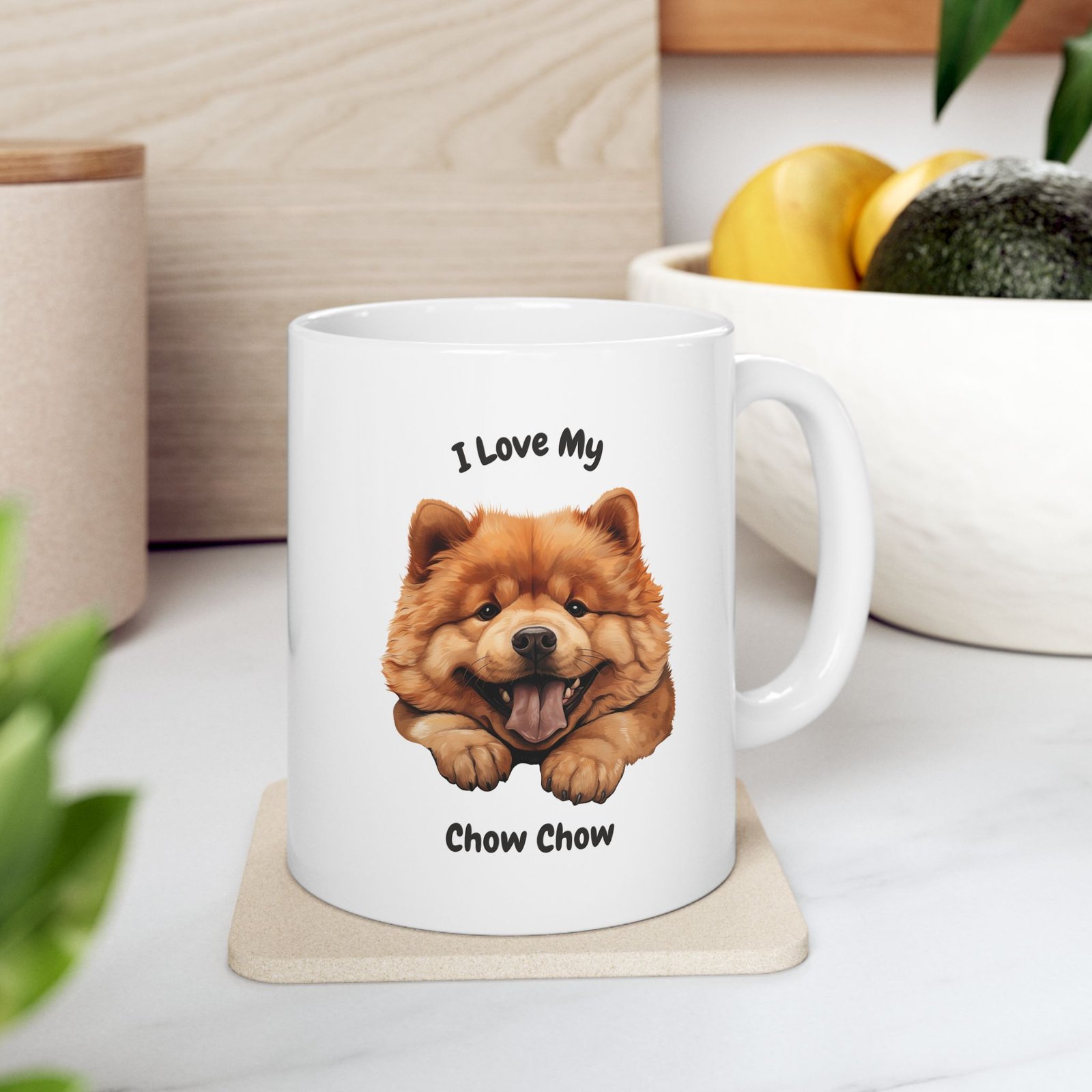 Chow Chow Dog Mug (11oz/15oz)