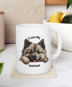Keeshond Dog Mug (11oz/15oz)