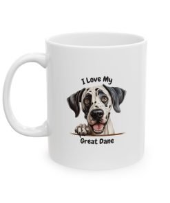 Alternative view of Great Dane Dog Mug (11oz/15oz)