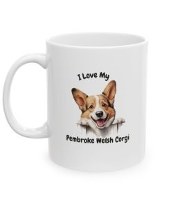 Alternative view of Pembroke Welsh Corgi Dog Mug (11oz/15oz)