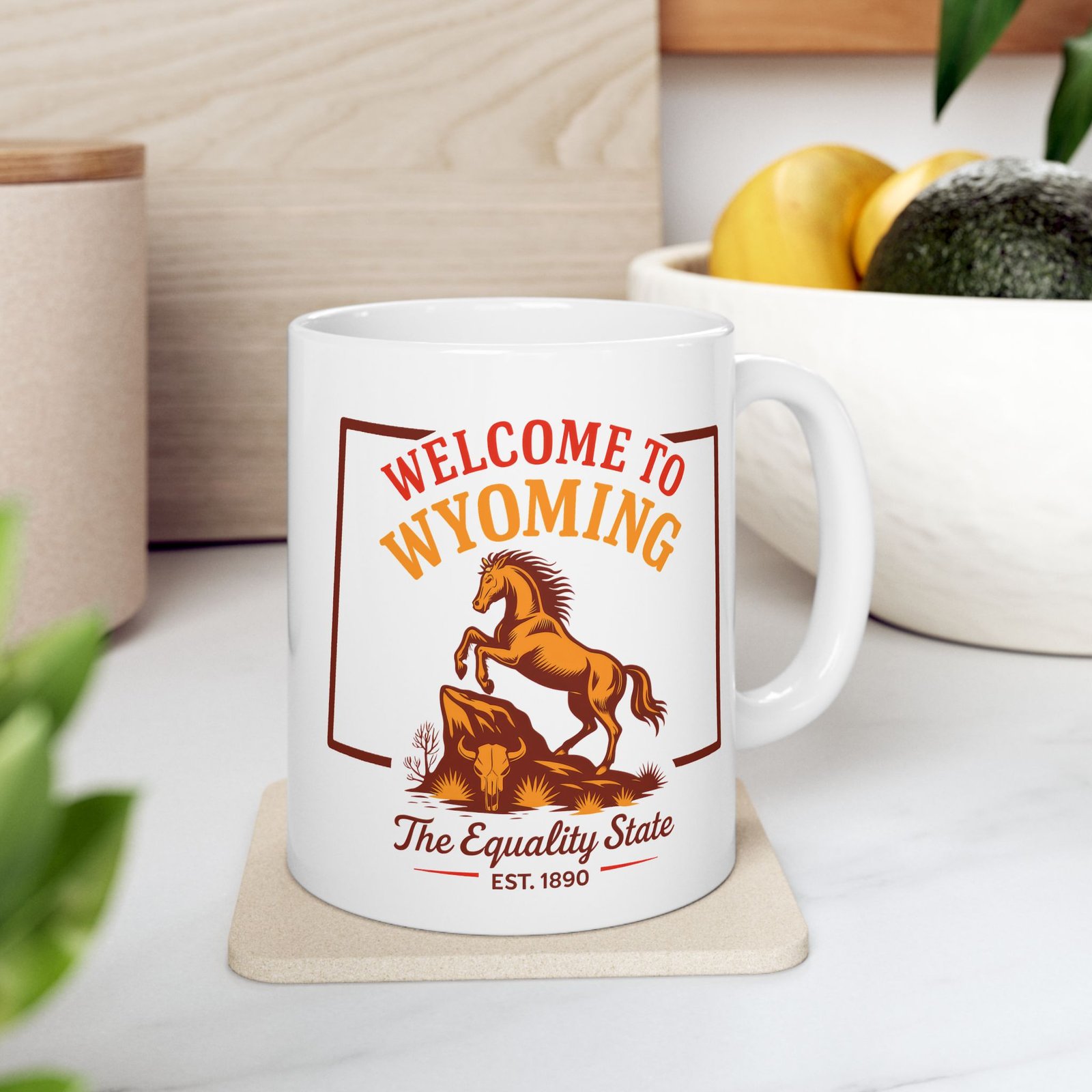 Wyoming State Mug (11oz/15oz)
