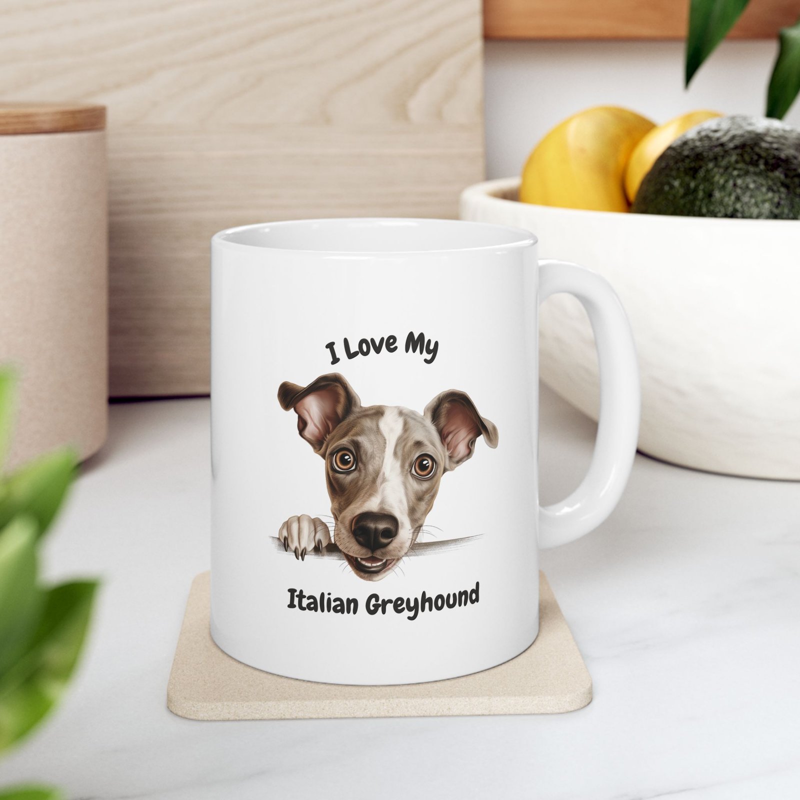 Italian Greyhound Dog Mug (11oz/15oz)