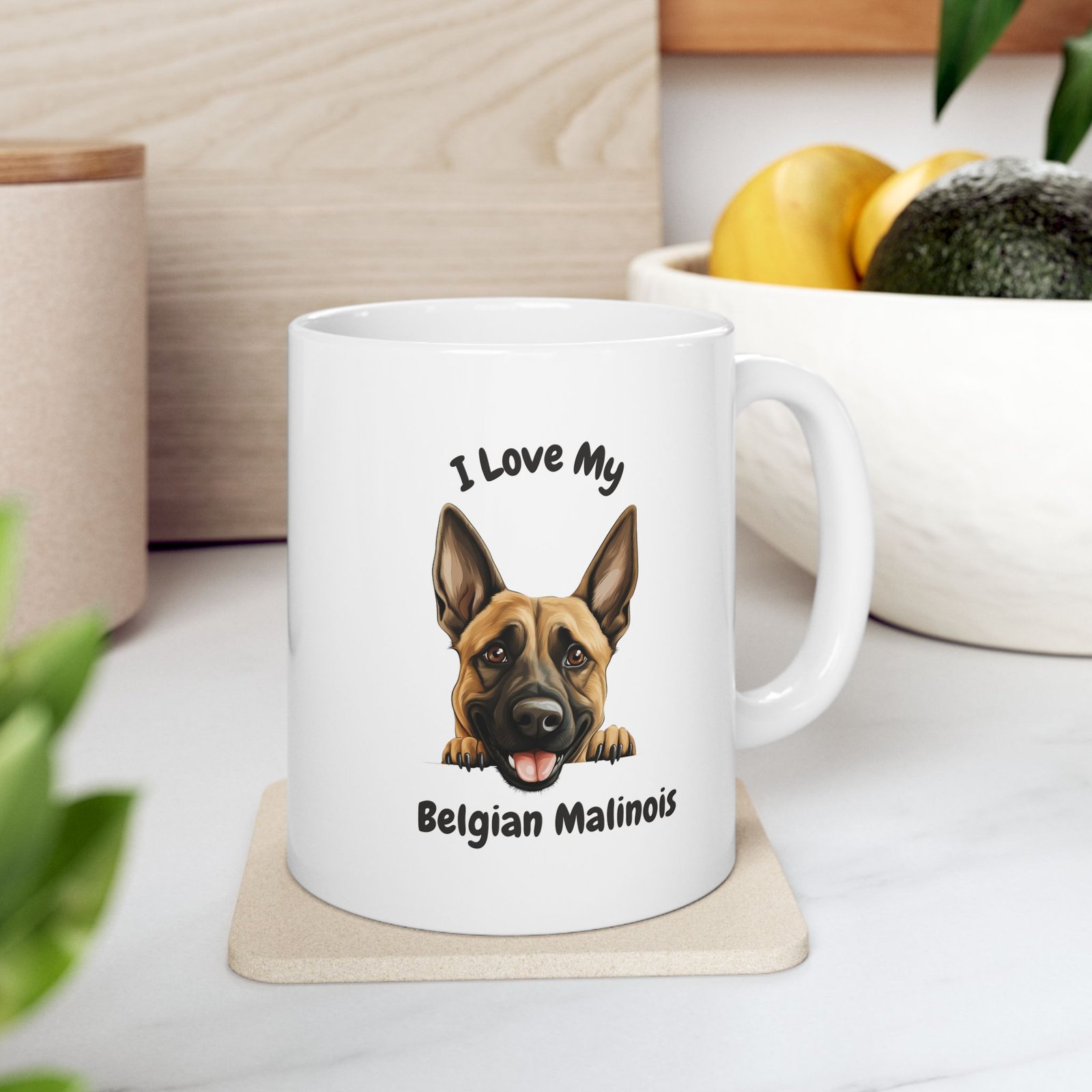 Belgian Malinois Dog Mug (11oz/15oz)