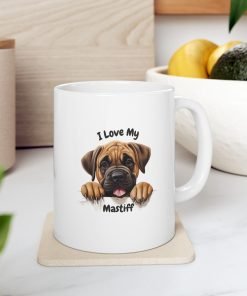 Mastiff Dog Mug (11oz/15oz)