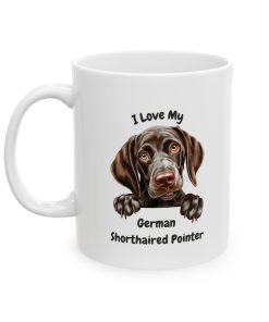 Alternative view of German Shorthaired Pointer Dog Mug (11oz/15oz)