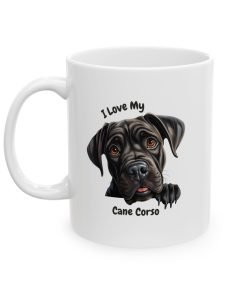 Alternative view of Cane Corso Dog Mug (11oz/15oz)