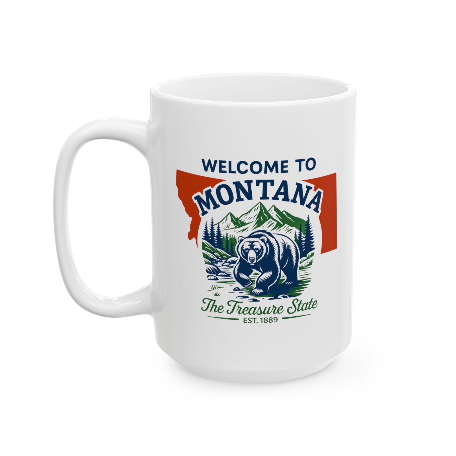 Montana State Mug (11oz/15oz) - Image 7
