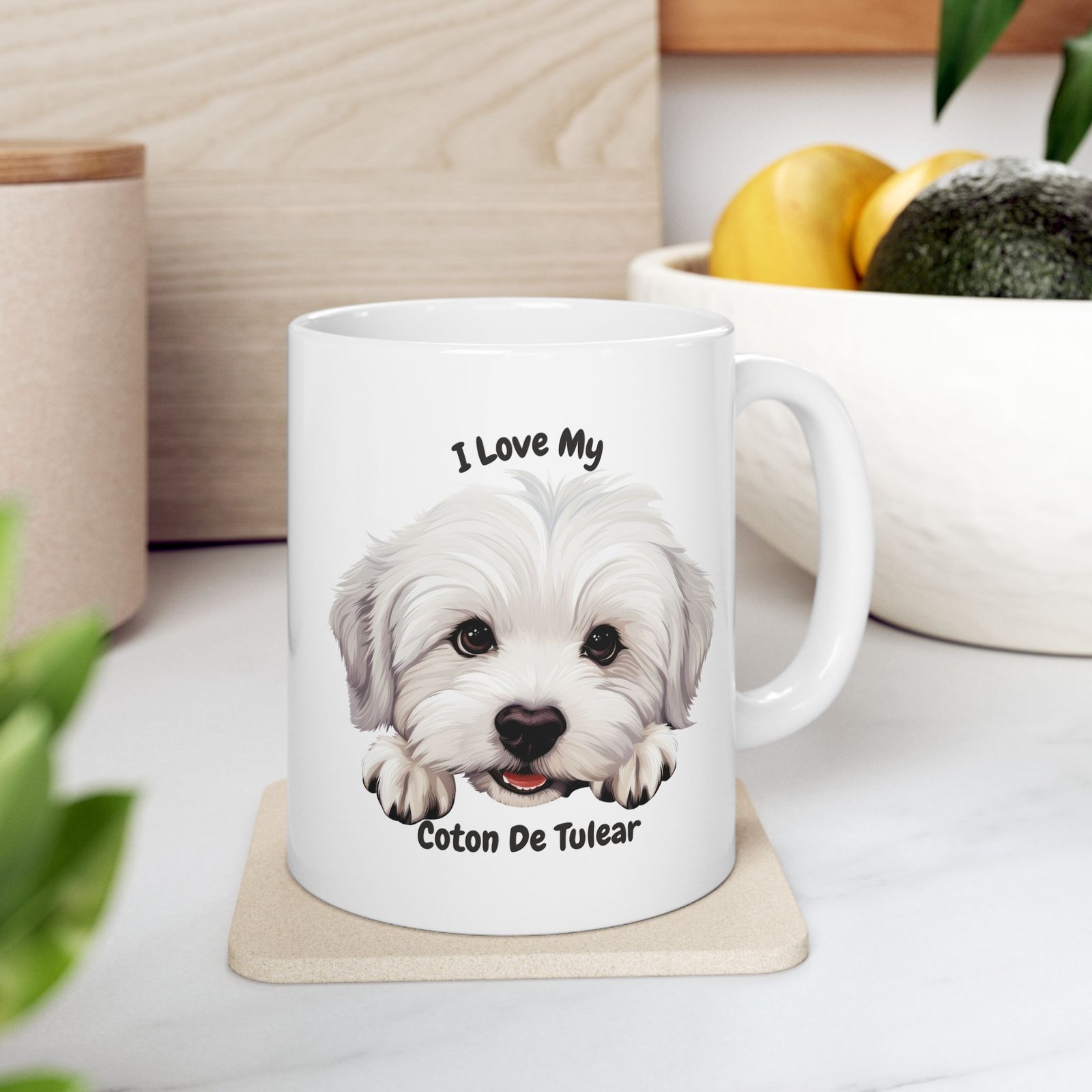 Coton De Tulear Dog Mug (11oz/15oz)