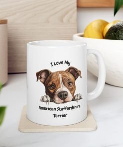 American Staffordshire Terrier Dog Mug (11oz/15oz)