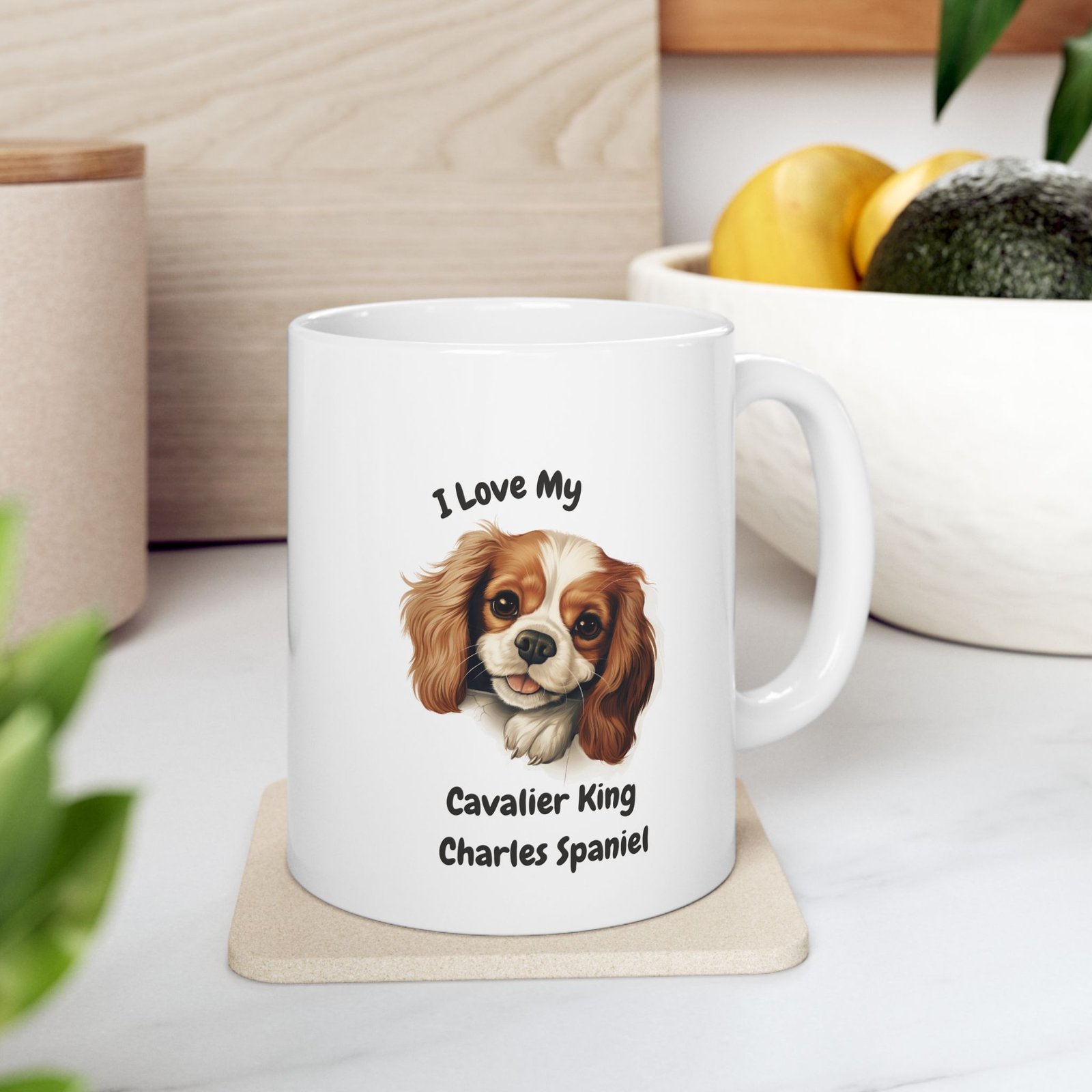 Cavalier King Charles Spaniel Dog Mug (11oz/15oz)