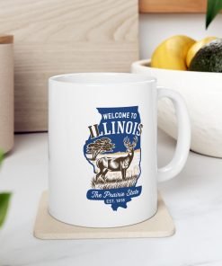 Alternative view of Illinois State Mug