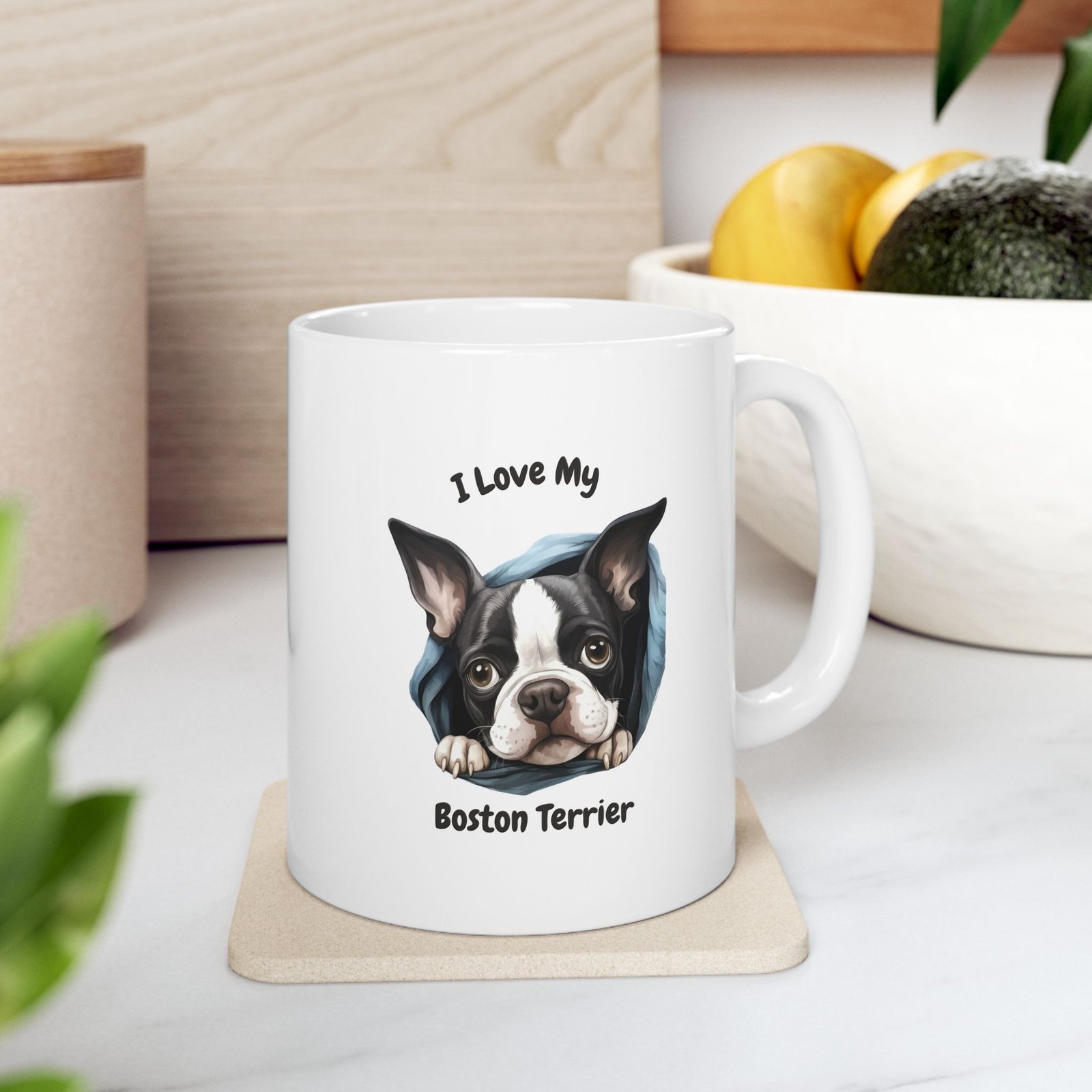 Boston Terrier Dog Mug (11oz/15oz)