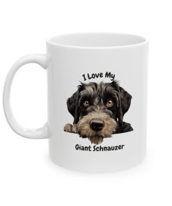 Alternative view of Giant Schnauzer Dog Mug (11oz/15oz)