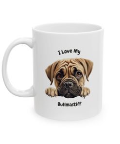 Alternative view of Bullmastiff Dog Mug (11oz/15oz)