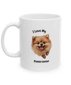 Alternative view of Pomeranian Dog Mug (11oz/15oz)