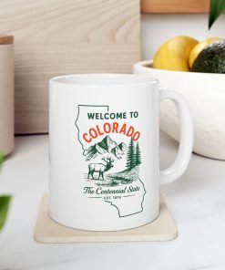 Alternative view of Colorado State Mug (11oz/15oz)