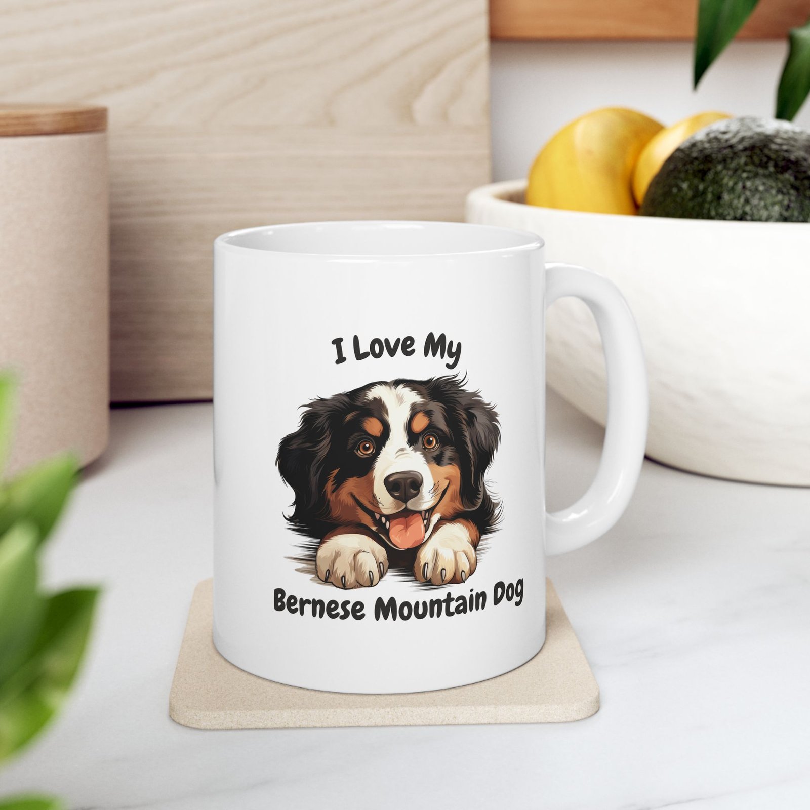 Bernese Mountain Dog Mug (11oz/15oz)