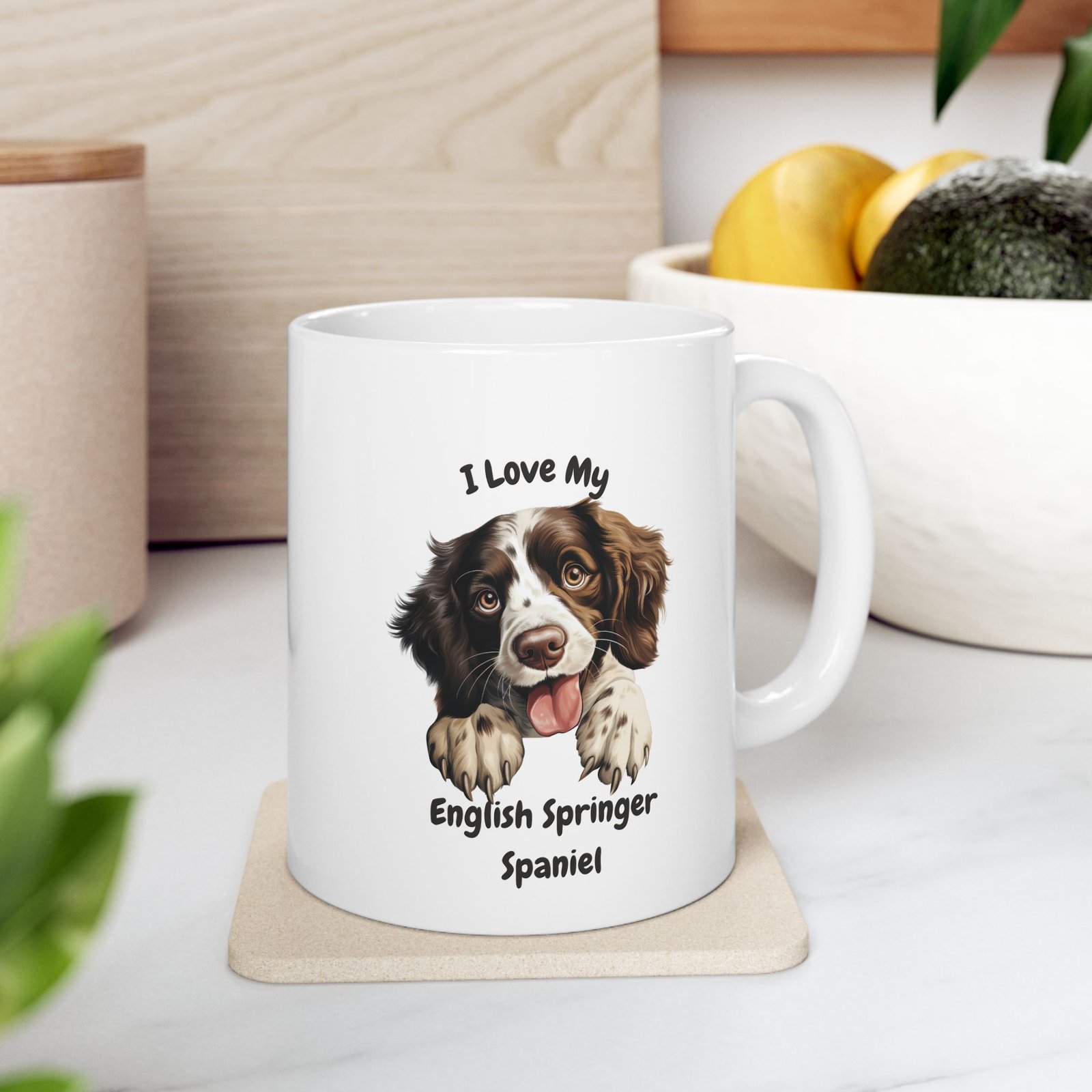English Springer Spaniel Dog Mug (11oz/15oz) 1 English Springer Spaniel Dog Mug (11oz/15oz)