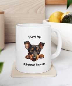 Doberman Pinscher Dog Mug (11oz/15oz)