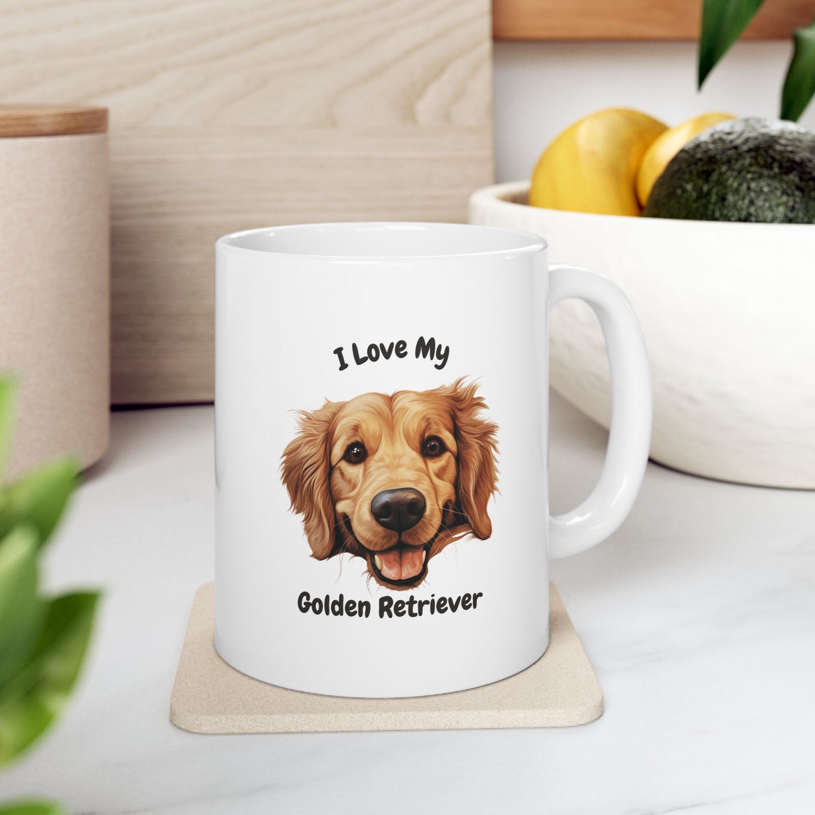 Golden Retriever Dog Mug (11oz/15oz)