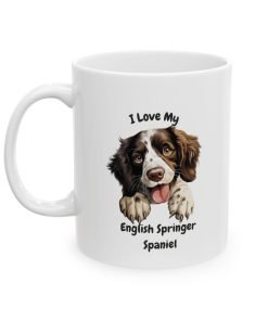 Alternative view of English Springer Spaniel Dog Mug (11oz/15oz)