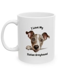 Alternative view of Italian Greyhound Dog Mug (11oz/15oz)