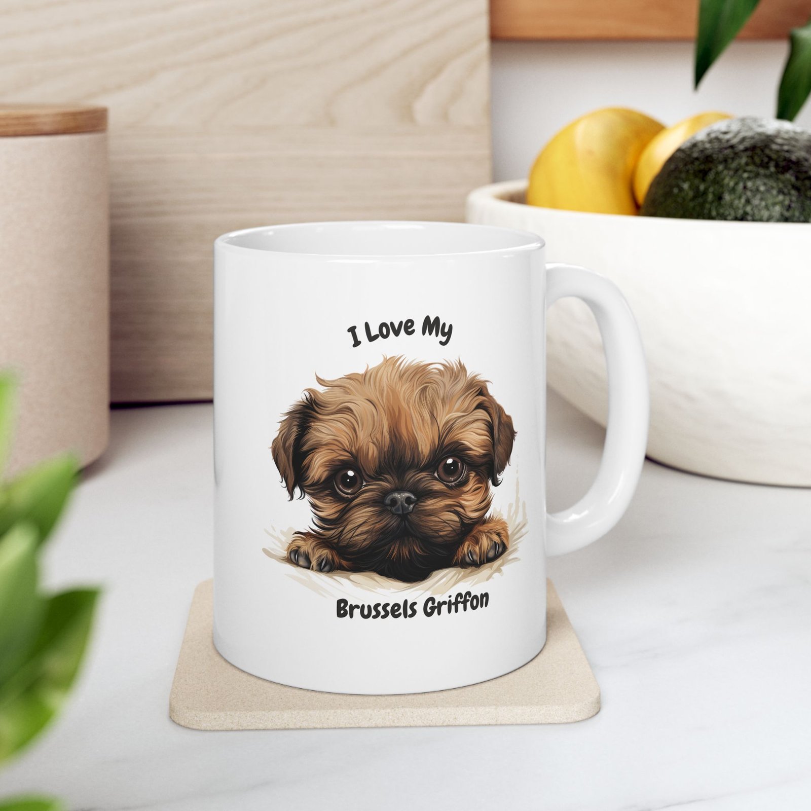 Brussels Griffon Dog Mug (11oz/15oz)