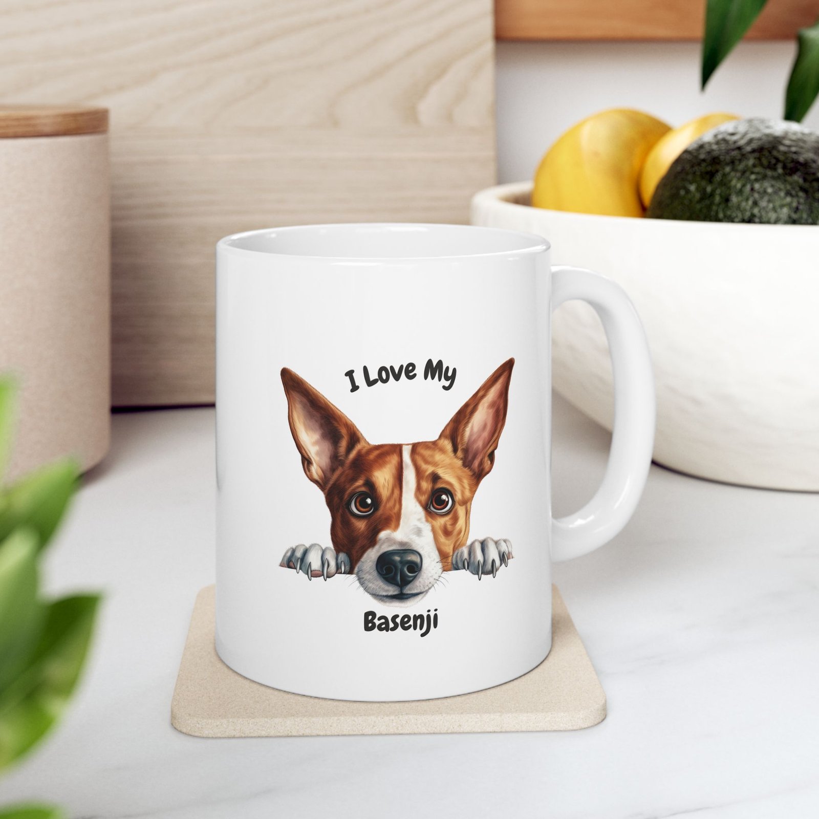 Basenji Dog Mug (11oz/15oz)