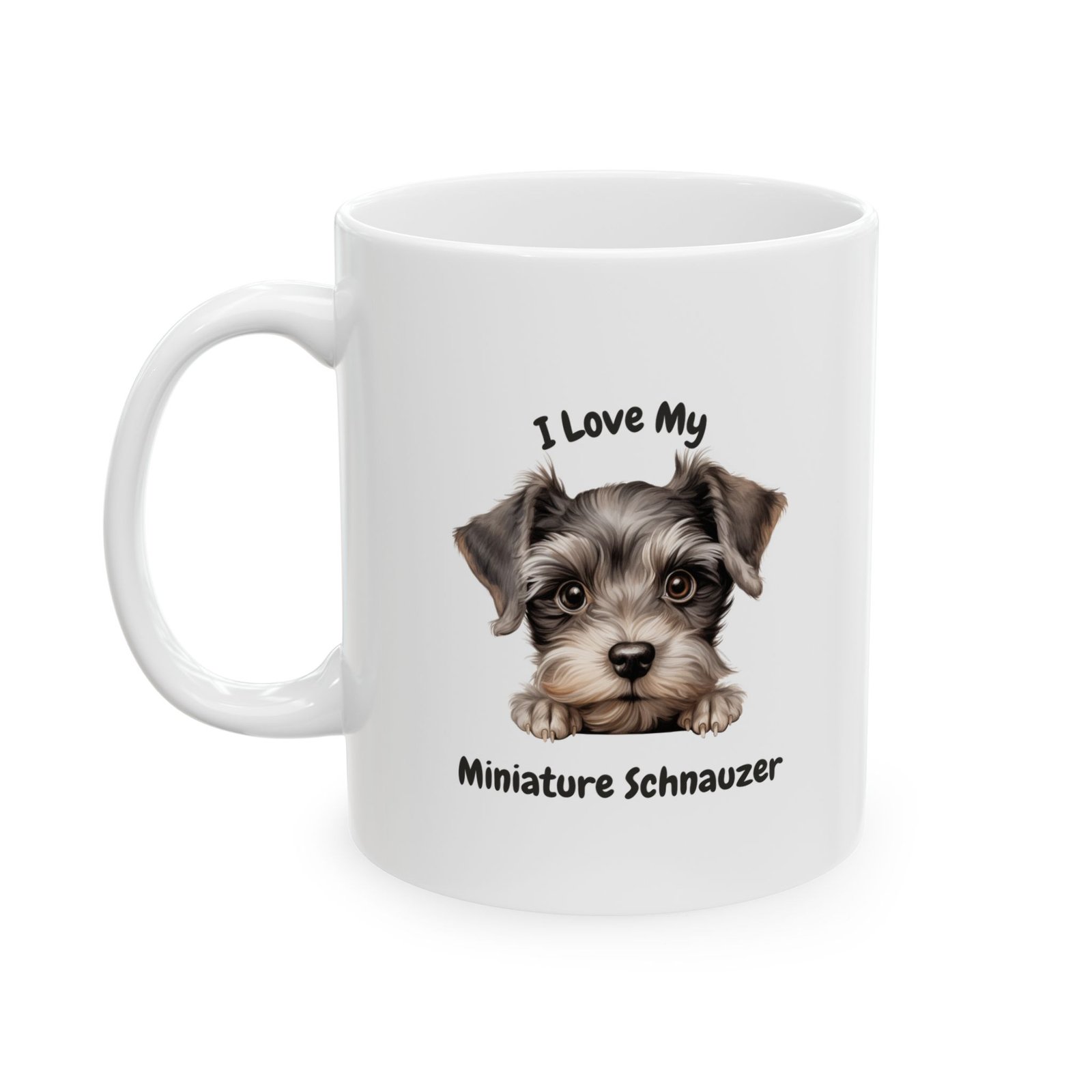 Miniature Schnauzer Dog Mug (11oz/15oz)
