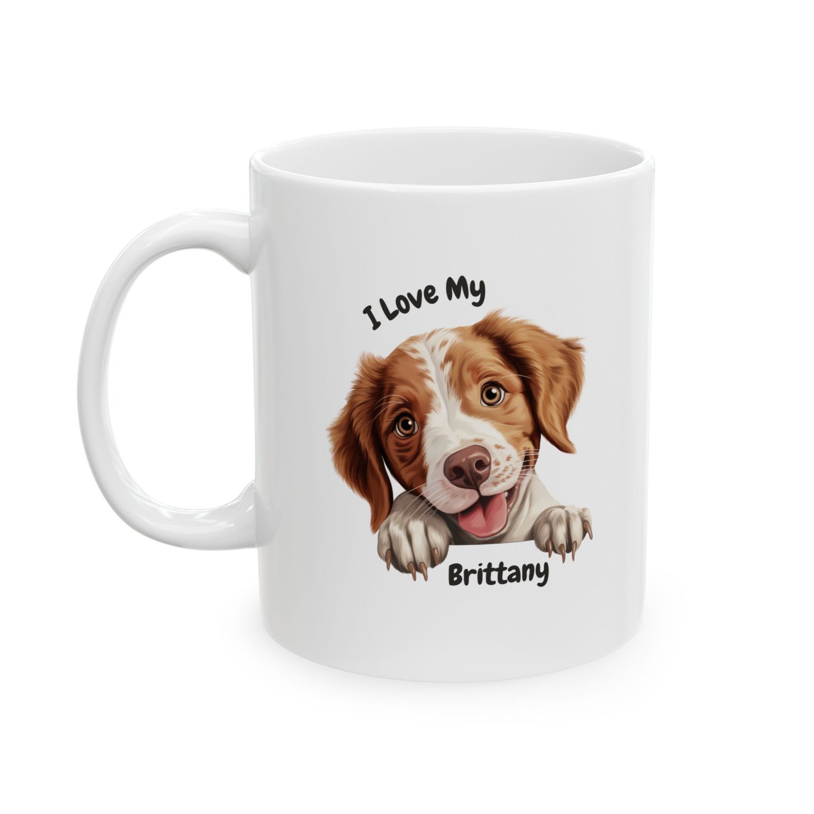 Brittany Dog Mug (11oz/15oz)