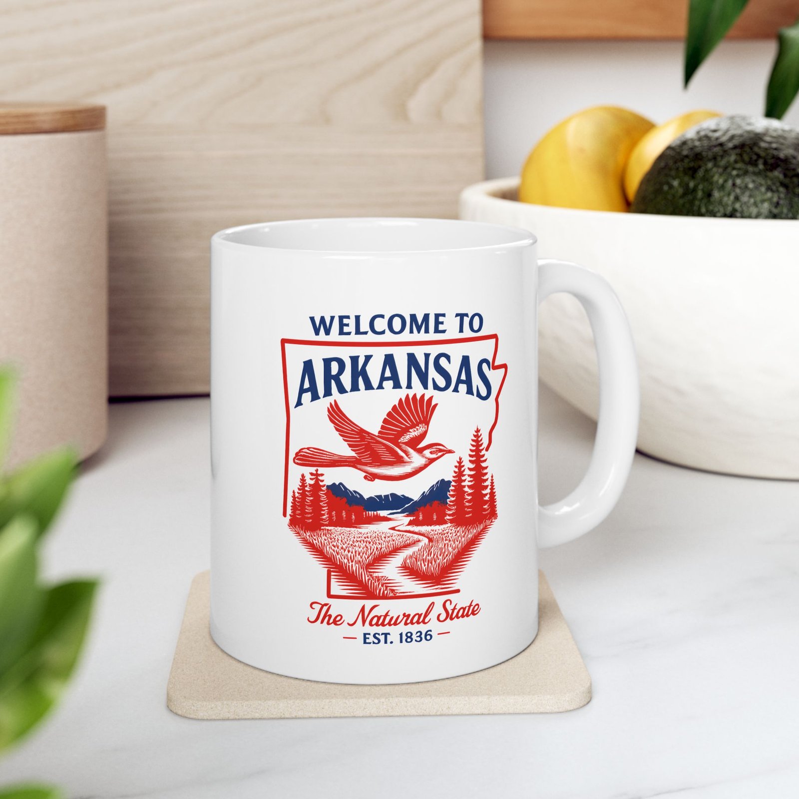 Arkansas State Mug (11oz/15oz)