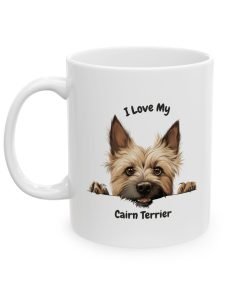 Alternative view of Cairn Terrier Dog Mug (11oz/15oz)