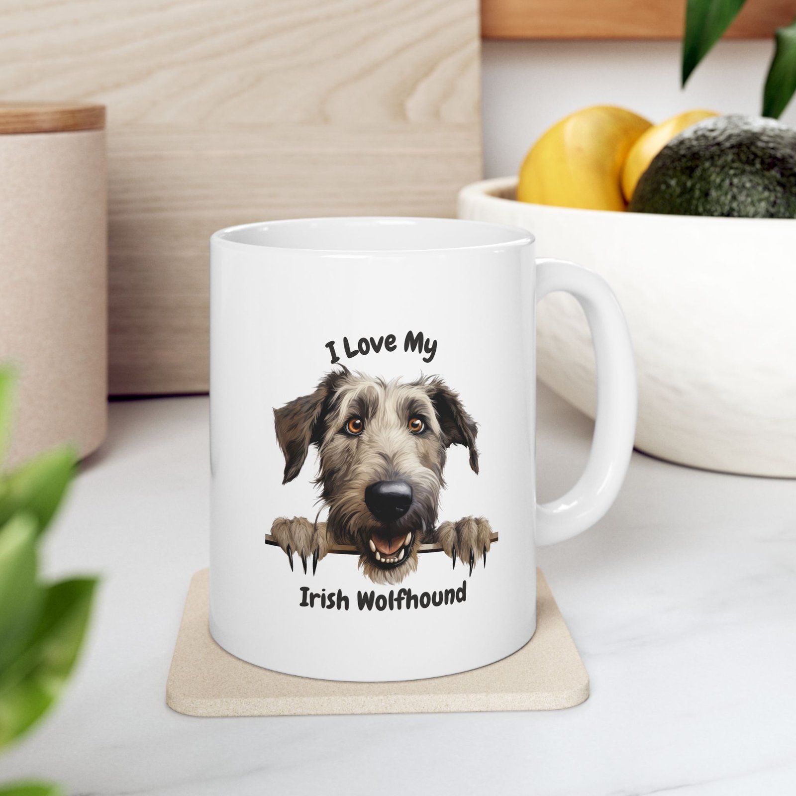 Irish Wolfhound Dog Mug (11oz/15oz)