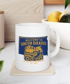 Alternative view of South Dakota State Mug (11oz/15oz)