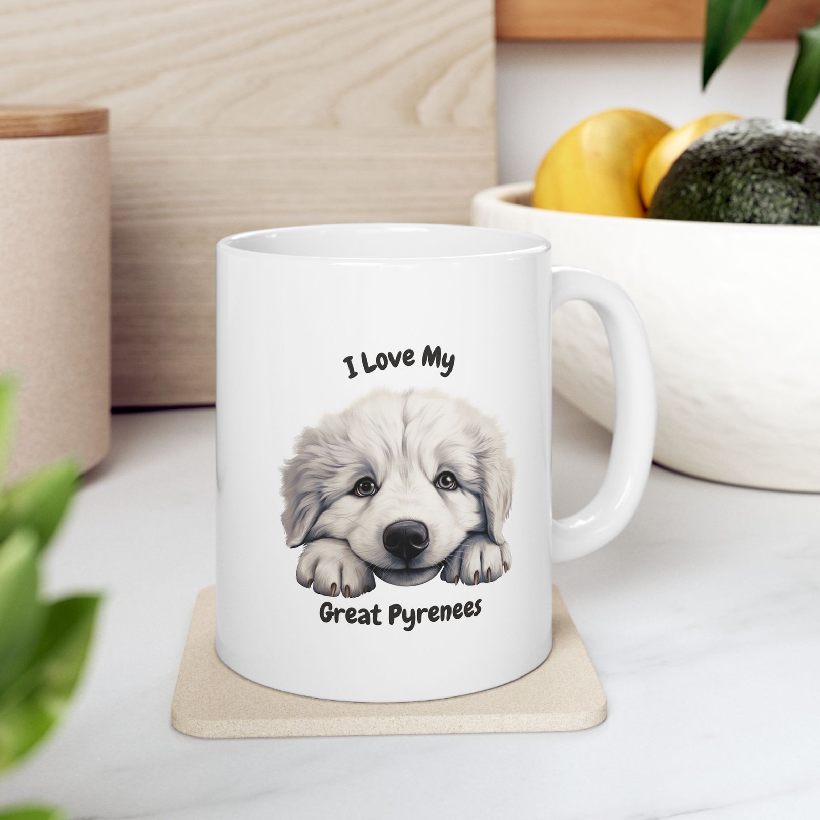 Great Pyrenees Dog Mug (11oz/15oz)