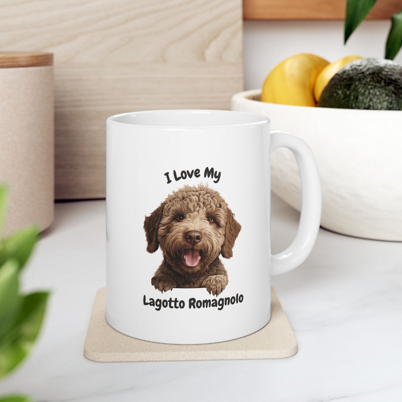 Lagotto Romagnolo Dog Mug (11oz/15oz)