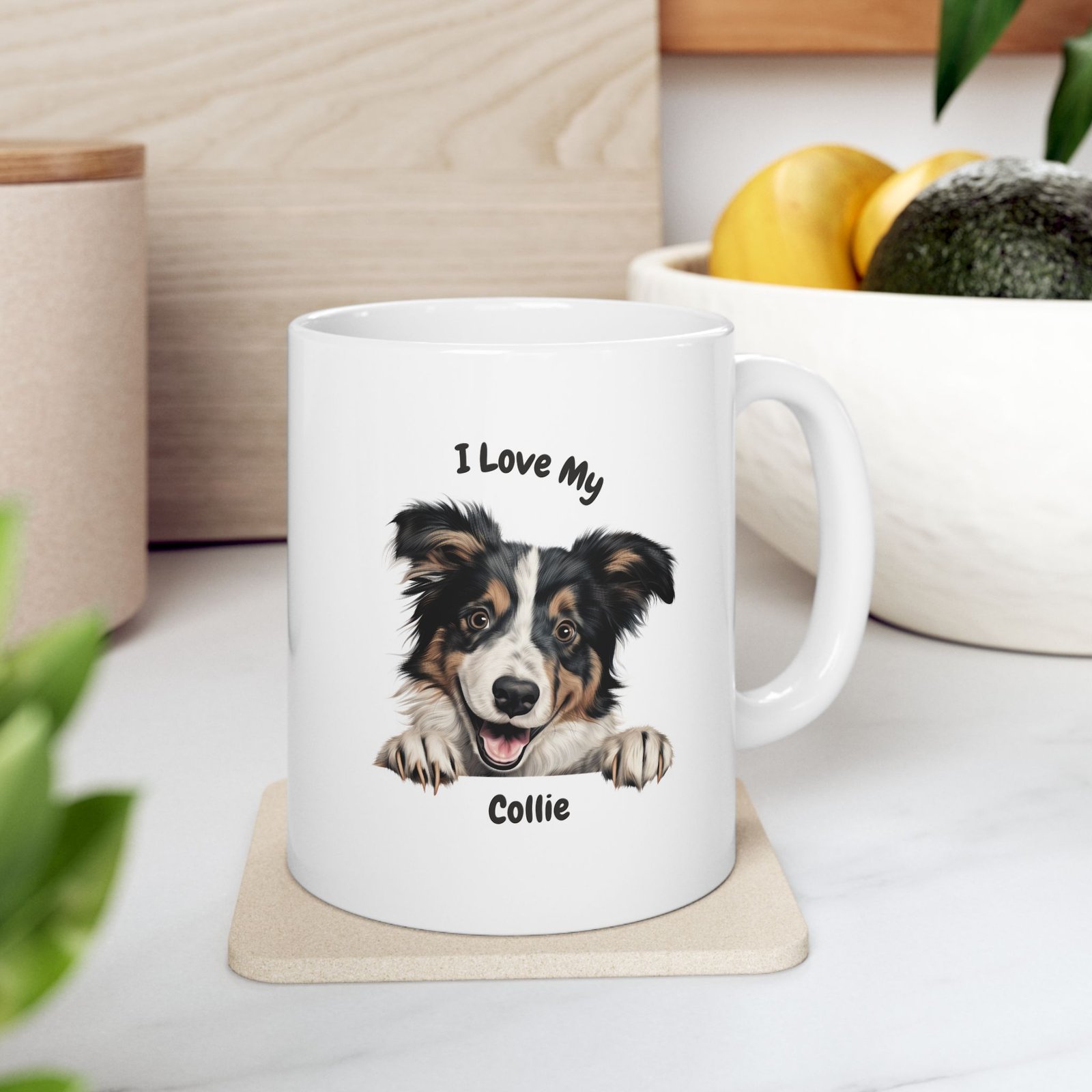 Collie Dog Mug (11oz/15oz)