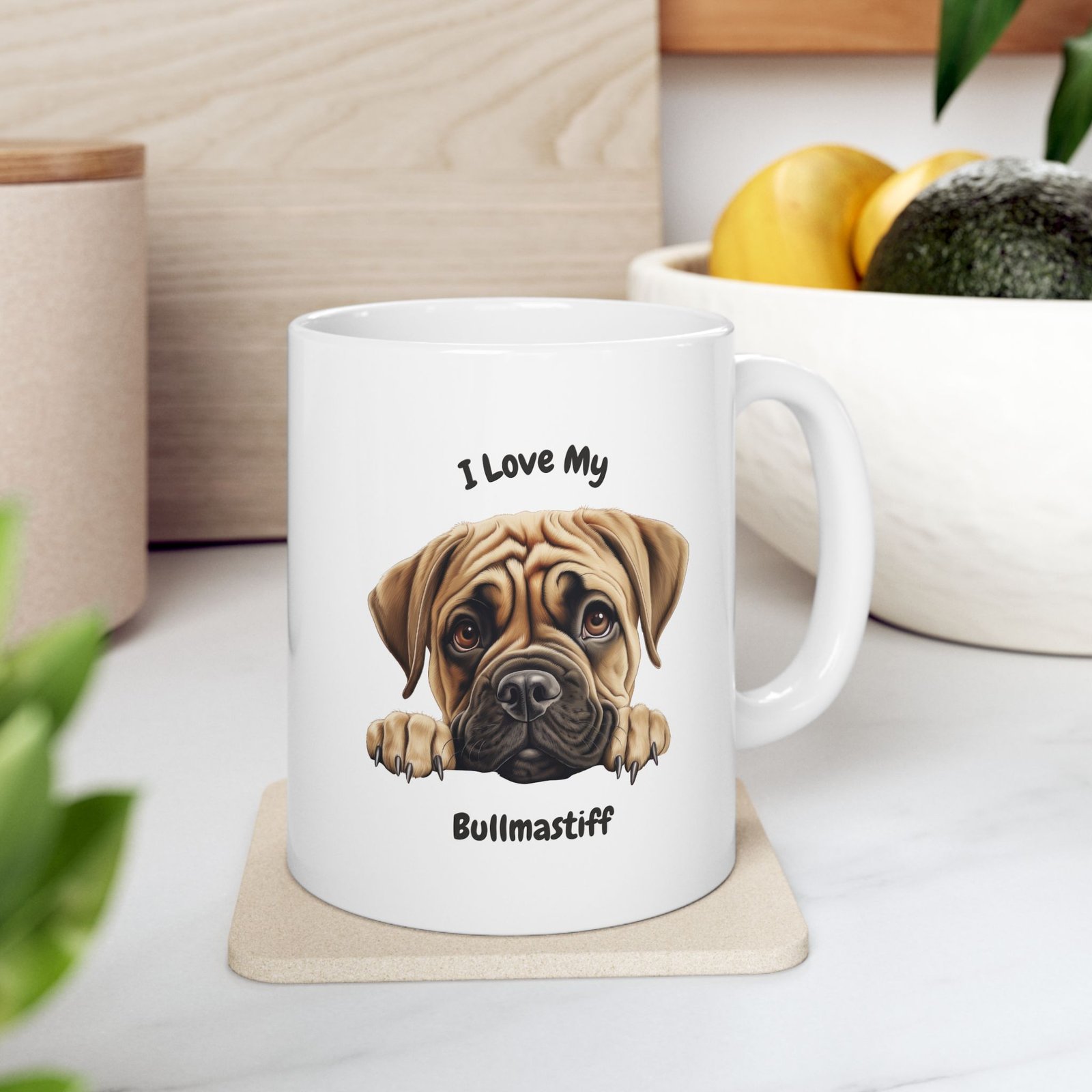 Bullmastiff Dog Mug (11oz/15oz)
