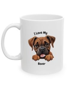 Alternative view of Boxer Dog Mug (11oz/15oz)