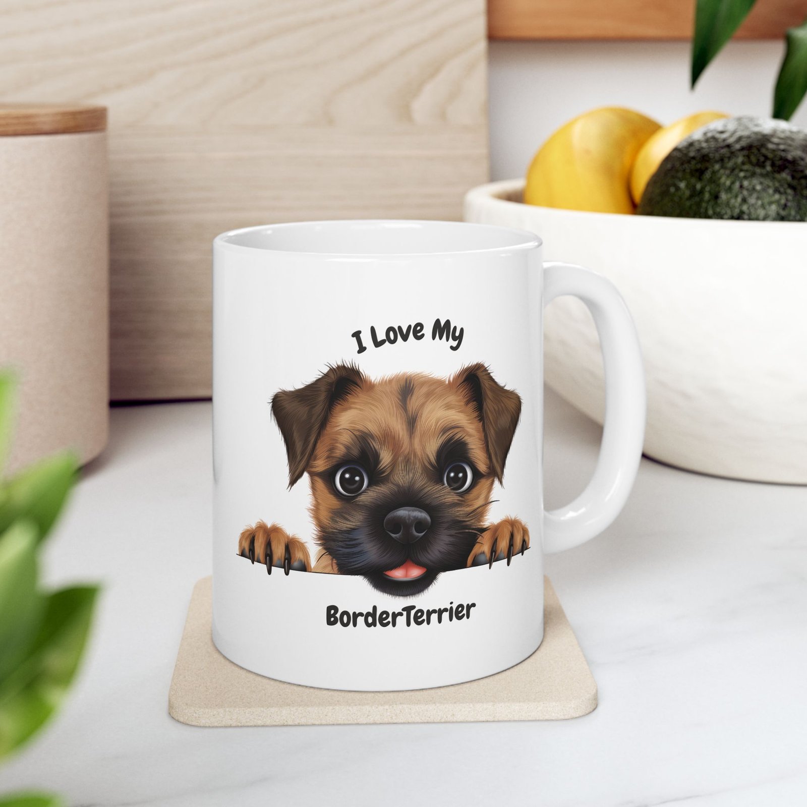 Border Terrier Dog Mug (11oz/15oz)